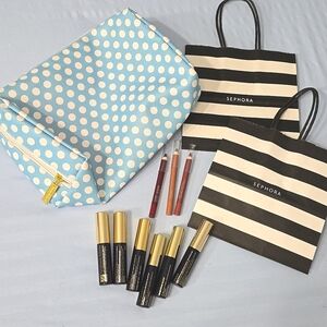 Various Estee Lauder GWP 6 Mascaras & 3 Waterproof Lip Liner, plus free gift bag